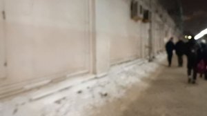 Проход к поездам Ленинградского вокзала на время ремонта,новый путь