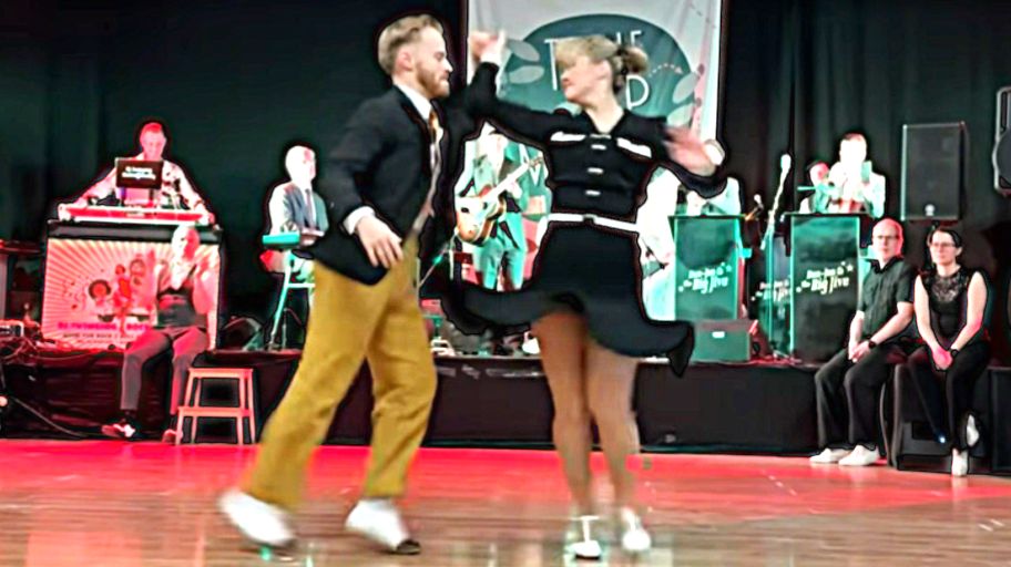 БУГИ-ВУГИ. ТАНЦЕВАЛЬНАЯ ИМПРОВИЗАЦИЯ. Сондре и Таня. #Танцы смотреть онлайн