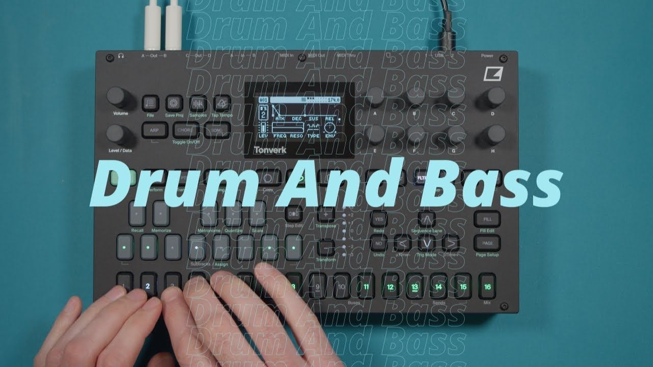 Elektron Tonverk: Drum and Bass Jam