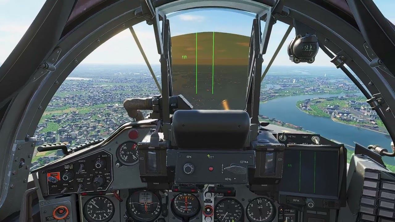 DCS World. МИГ-29 изд 9-12. 2 режима ББ : ТП и РЛ смотреть онлайн