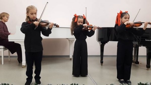 "Полька-Солнышко" В.Русин Трио скрипачей