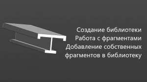 Как создать собственную библиотеку профилей для металлоконструкций  в Компас 3Д Фрагмент