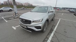 Geely Atlas Pro.  Поездки к дилеру и второй перекрас багажника!