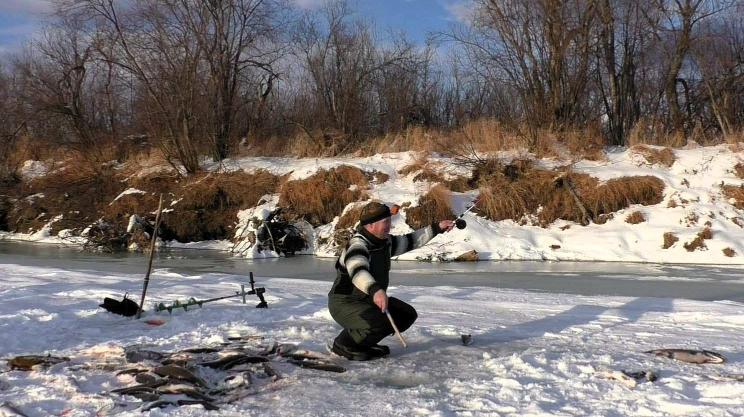 КАМЧАТКА - Рыбацкий рай #12 Новый день Новые места Клёвая рыбалка смотреть онлайн