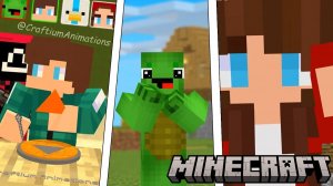 Все шортсы Джей Джей и Майки. Майнкрафт Мультик