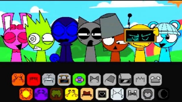 Sprunki Adventures in Melodia..