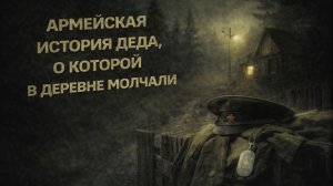 Армейская история деда, о которой в деревне молчали. Страшные. Мистические. Творческие истории