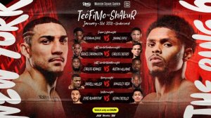 Теофимо Лопес – Шакур Стивенсон Бокс | Прямая трансляция