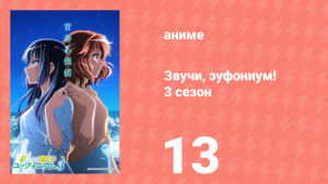 Звучи, эуфониум! 3 сезон 13 серия «Соединяющиеся мелодии» (аниме-сериал, 2015)