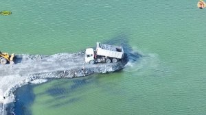 Строительство, высотные съемки, засыпка , обзор