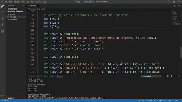 - C++ Programming Course - Beginner to Advanced - 04 - Chapter 4 Operations on Data