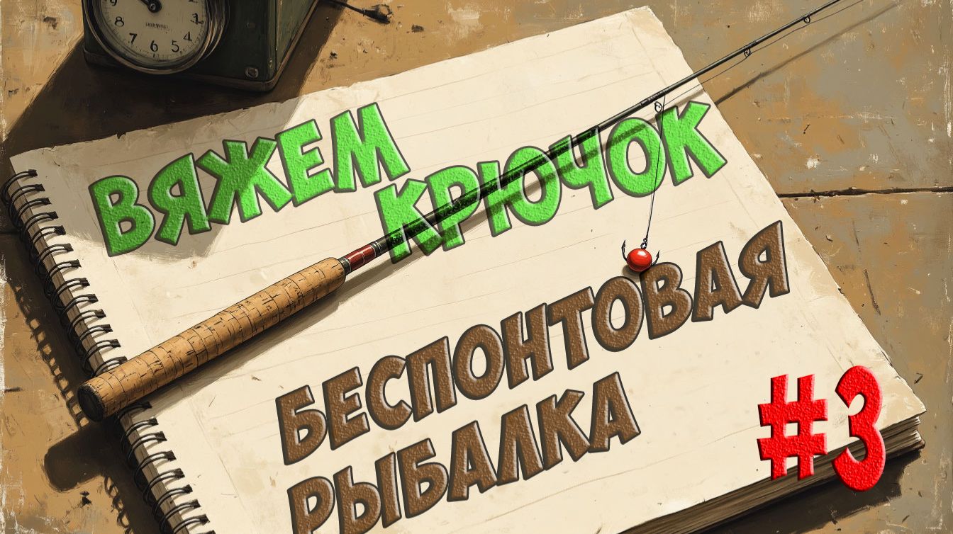 Как привязать крючок - три основных узла - Беспонтовая Рыбалка - 3 смотреть онлайн