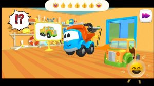 грузовичок Лева собирает большой грузовик☺️ #игры #малыш #Лева #грузовичок