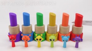 ЛЕПИМ ПОМАДКИ ИЗ КИНЕТИЧЕСКОГО ПЕСКА СО СПРУНКИ ВИДЕО МУЛЬТИКИ ДЛЯ ДЕТЕЙ КАНАЛ ИГРАЛКИ-ЗАЛИПАЛКИ