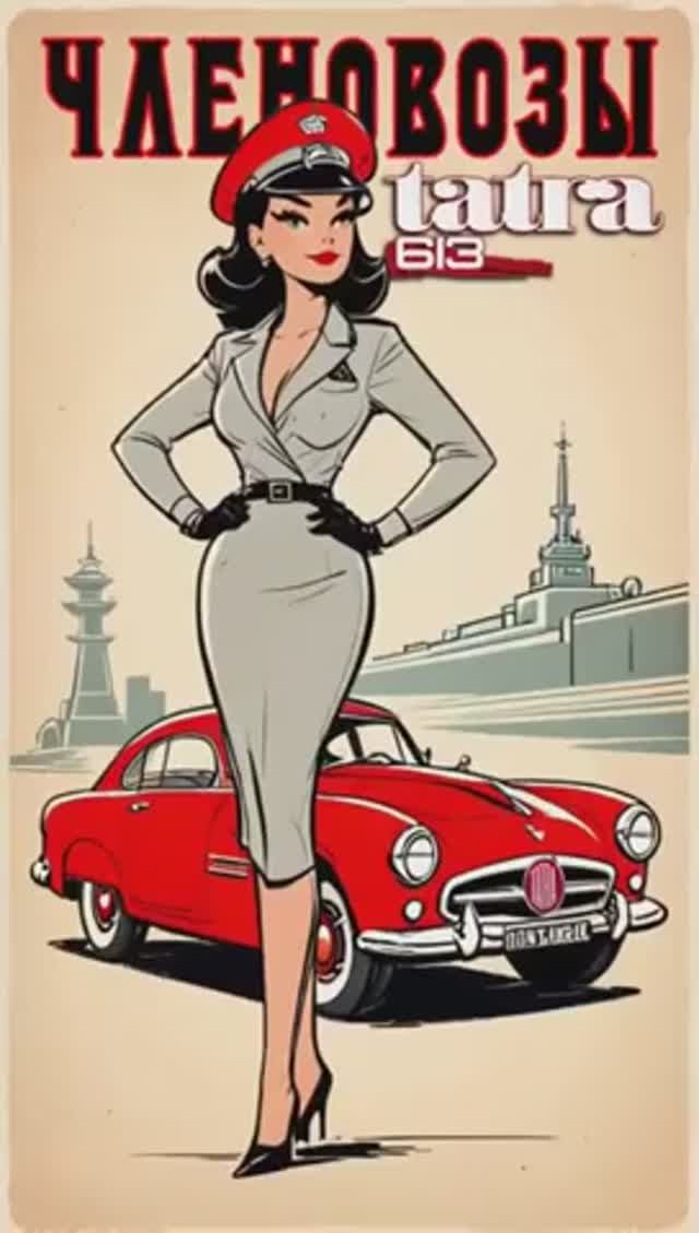 Членовозы Коммунизма - TATRA 613 #shorts #tatra