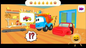 грузовичок Лева собирает пикап😁 #игры #малыш #Лева #грузовичок