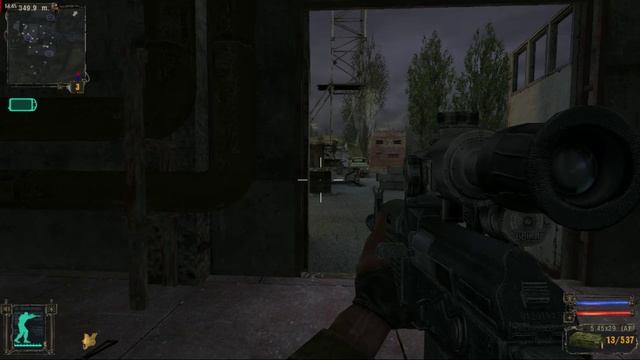 Сталкер Тень Чернобыля (Миссия 14-Отнести документы из лаборатории Х-18 Бармену)