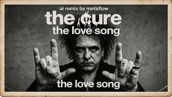 The Love Song - The Cure Inspired Epic 90s Gothic Rock AI Remix Album   Emotional Music
