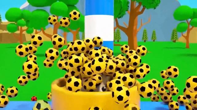 Учим цифры и цвета - часть 12