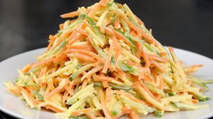 Всего ТРИ ингредиента! ЭТОТ САЛАТ МЫ ГОТОВИМ Каждый День! До чего же ВКУСНЫЙ!