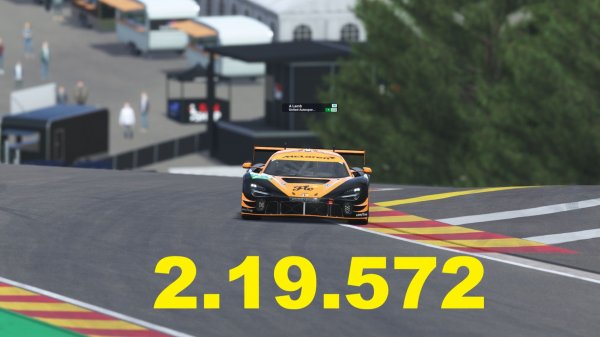 Пробуем SPA в LeMans Ultimate Mclaren 720S LMGT3 EVO - 2.19.572 fixed setup