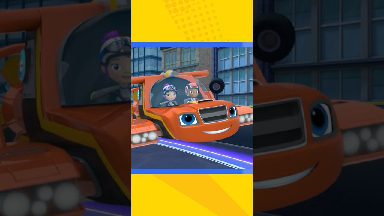 Вспыш и чудо-машинки | Подводный Блэйз останавливает вонючих скунсов! | Nick Jr. Cyrillic #shorts смотреть онлайн