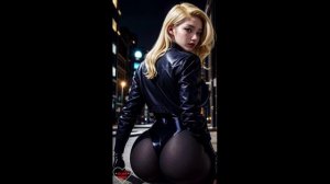 Ai Art Girls. Чёрная Канарейка