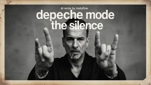 The Silence - Depeche Mode Inspired Dark Electronic AI Mix  Electro 90s 2000s