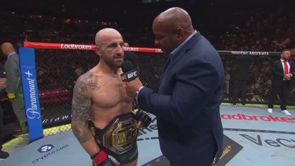 UFC 325: Волкановски vs Лопес - Слова после боя
