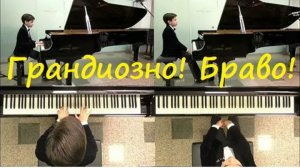 Андрей Гончаров,12 лет. П.И.Чайковский.Концерт для фортепиано с оркестром №1си-бемоль минор,Соч.23