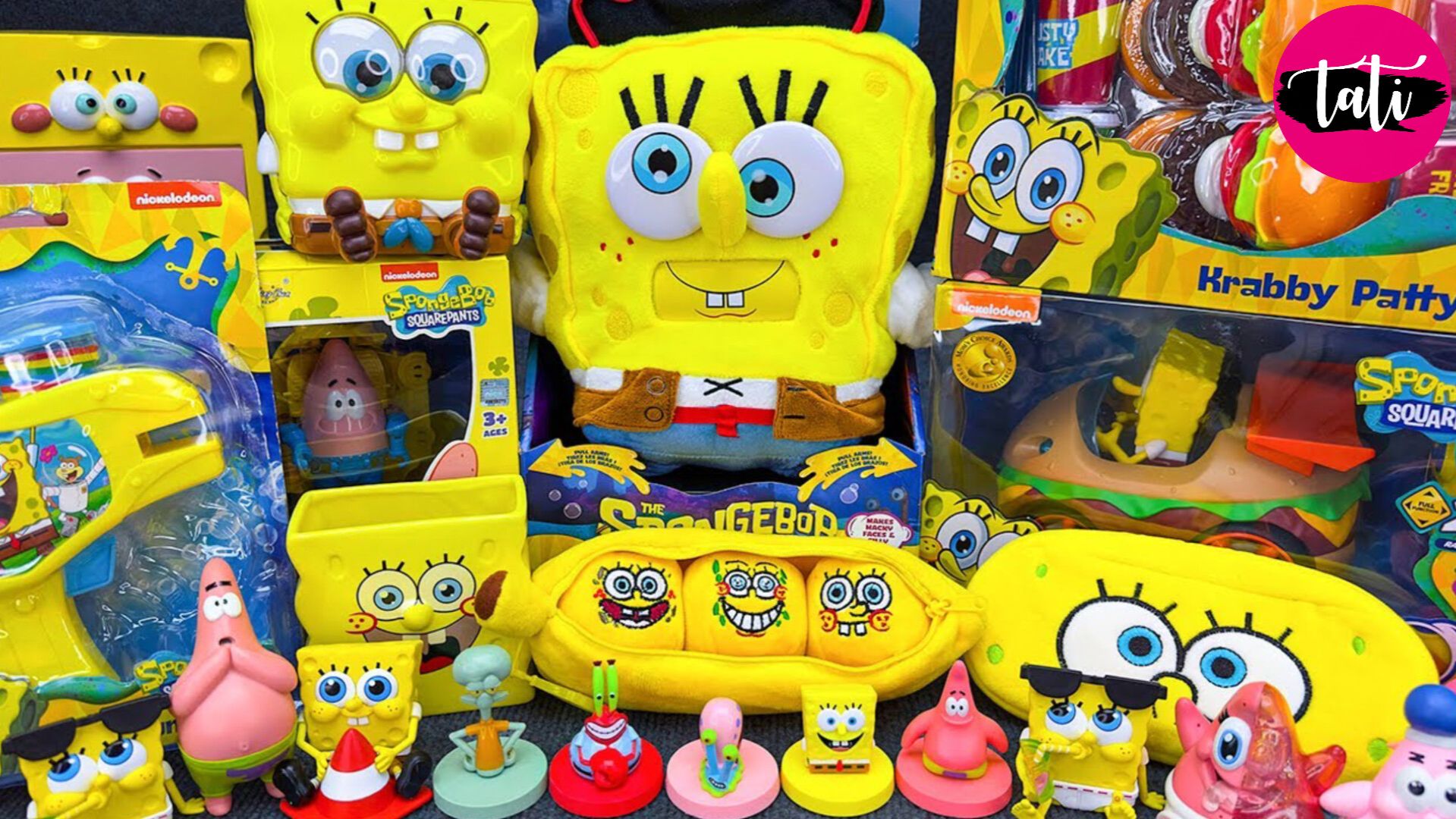 Спанч Боб и свинка Пеппа. Распаковка. Игрушки, куклы, машинки. ASMR АСМР смотреть онлайн