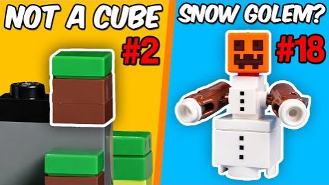 Каждая неправильная деталь в ЛЕГО Minecraft...