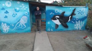 оформление забора барельеф. скульптуры мастер Сергей Очереднюк