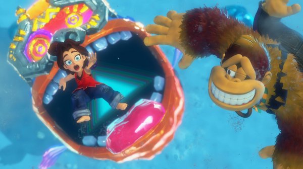 Donkey Kong Bananza - серия 39 - Почему банан за решеткой?