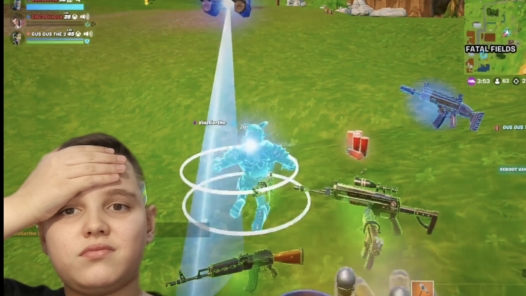 Захожу в фортнайт!