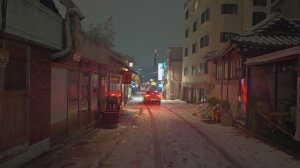 🇰🇷 Сеул, Корея - прогулка по заснеженной деревне Букчон Ханок / 2026