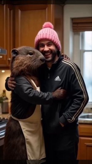 Фанатский клип для песни «Сидим с бобром за столом»