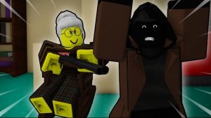 СТРАННЫЙ СТРОГИЙ ПАПА, НО У БАБУЛИ ЕСТЬ ПИСТОЛЕТ! Анимация Roblox