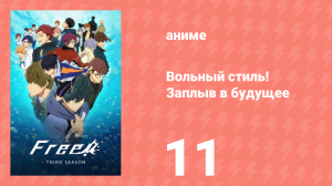 Вольный стиль! Заплыв в будущее 11 серия (аниме-сериал, 2018)
