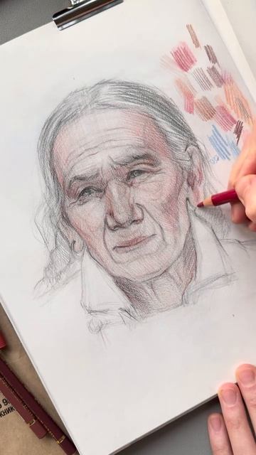 Портреты карандашом смотреть онлайн