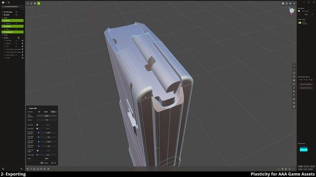 2-Exporting CAD - Low Poly Export