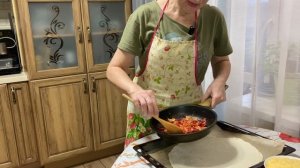 Тонкая пицца.