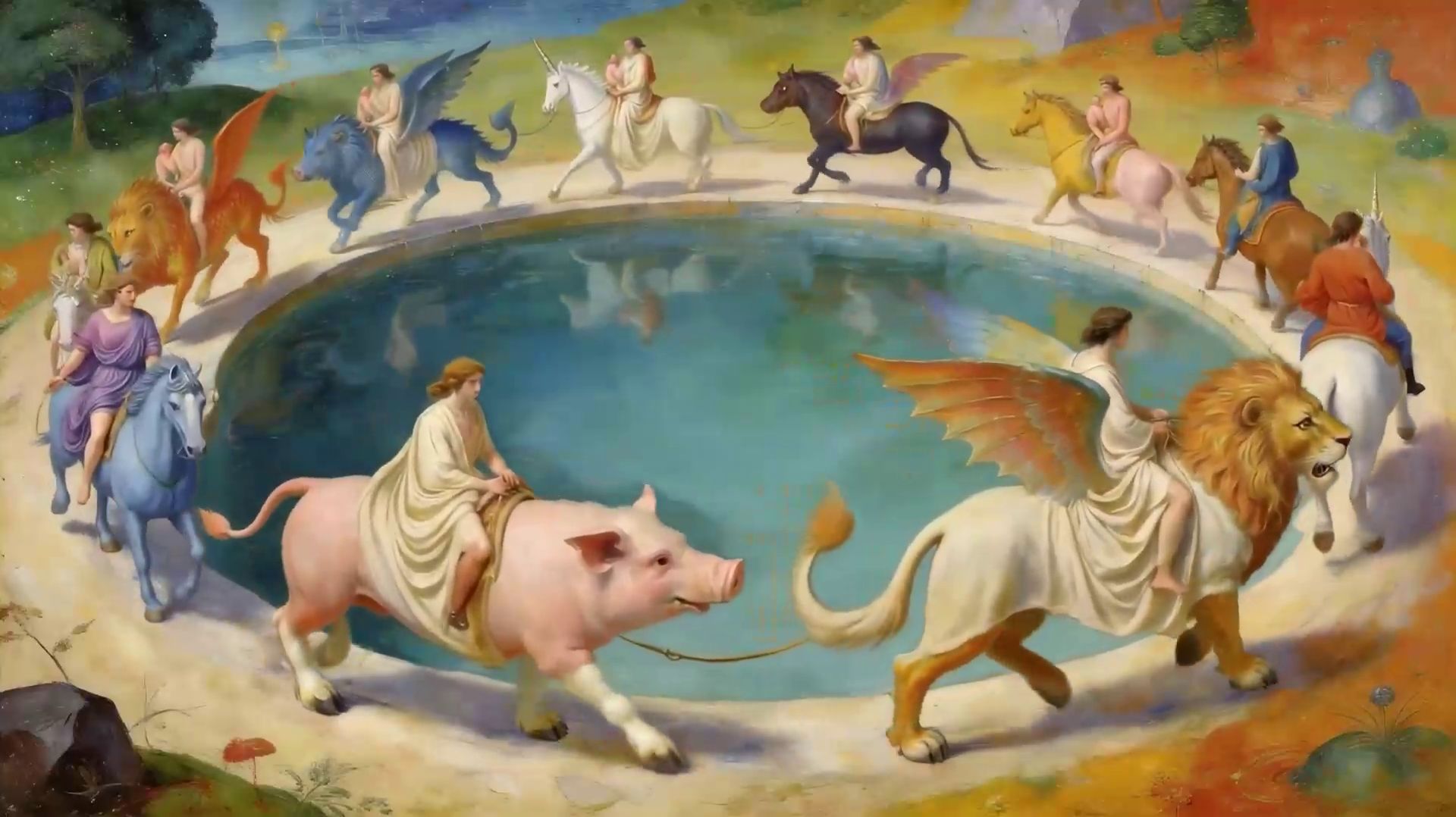 Визуальные поэмы - Иероним Босх `Сад земных наслаждений` смотреть онлайн