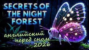 Secrets of the Night Forest | Песня для сна на английском | Песня на ночь | Колыбельная | English