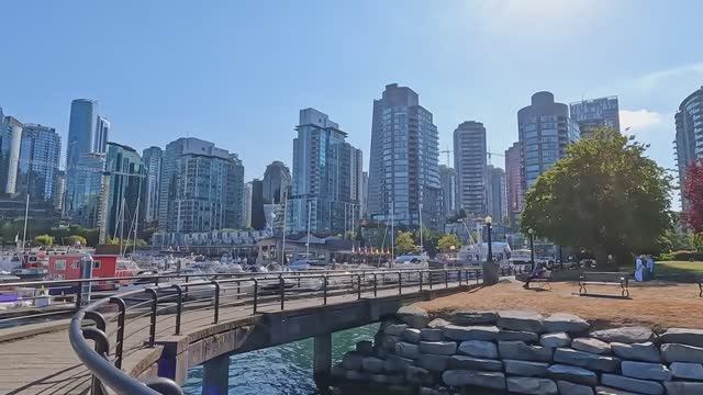  Ванкувер Канада - прогулка по солнечному Ванкуверу
