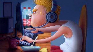 Юзер впервые проникнувший в сеть. Песня-шутка