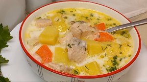 Уха по - фински Как приготовить сливочный рыбный суп Лохикейтто