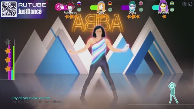 Just Dance: Lay All Your Love On Me - ABBA смотреть онлайн