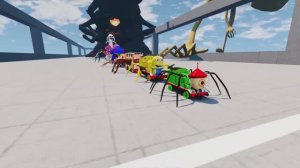 ВСЕ МОНСТРЫ против Безумия на Спуске с СИРЕНОГОЛОВЫМ в BeamNG.Drive