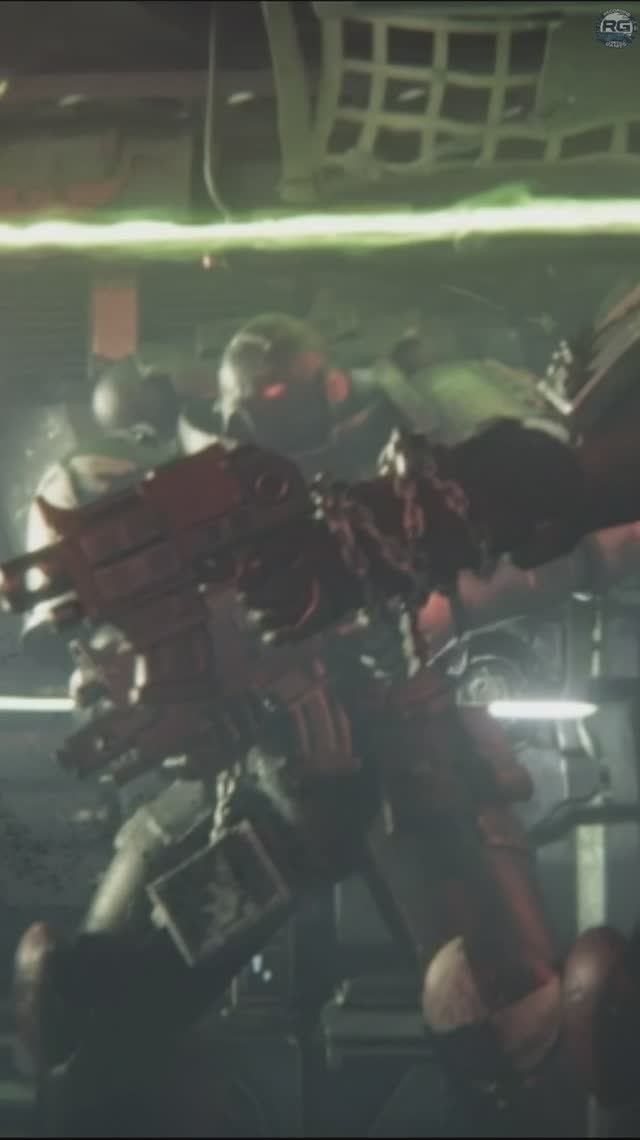 Warhammer 40K Space Marine 2 Караул смерти вступил в бой с Ксеносами смотреть онлайн